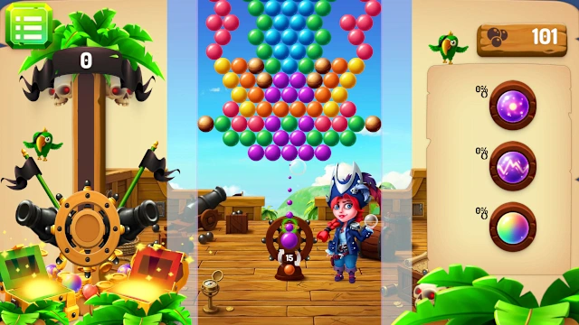 Bubble Shooter Piratery screenshot 1