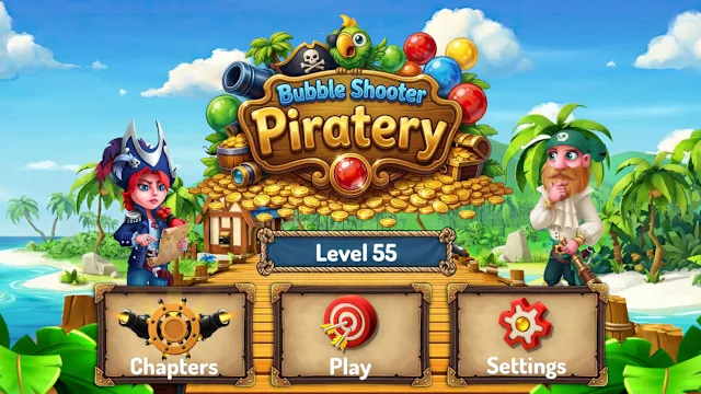 Bubble Shooter Piratery screenshot 0