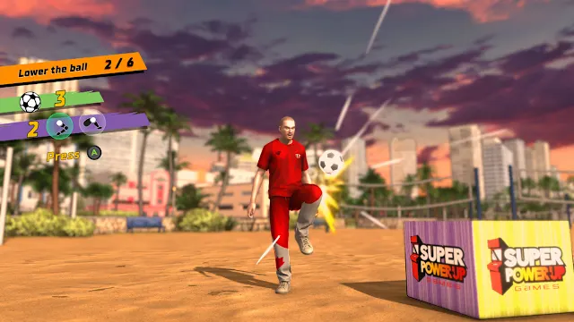 Soccer Kick-ups screenshot 1