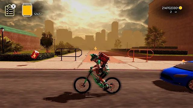 Bike Food Delivery Simulator screenshot 1