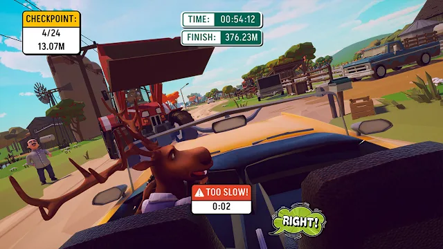 Back Driver Simulator screenshot 1