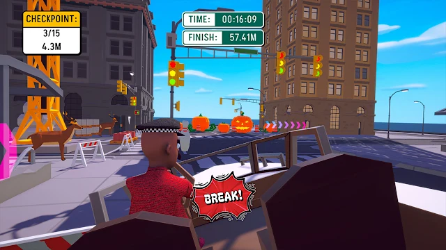 Back Driver Simulator screenshot 4