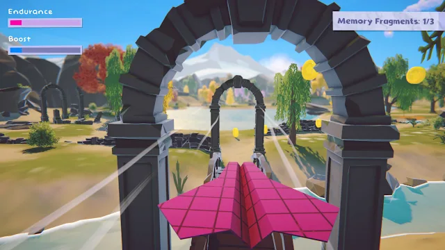 Paper Airplane Flying Game screenshot 1