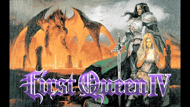EGGCONSOLE First Queen IV PC-9801 screenshot 4