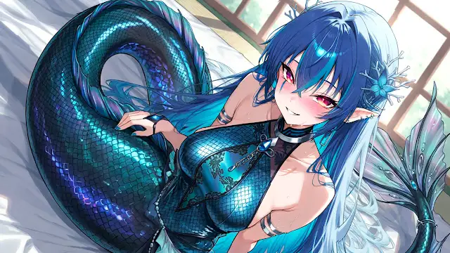 Mermaid Catch: Transform Sirens into Anime Girls screenshot 5