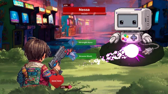 Pixel Hunters: Turn Retro Consoles into your Girlfriend screenshot 1