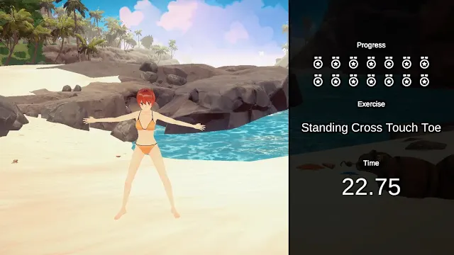 Anime Fitness - Summer Sweat screenshot 2