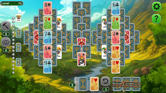 Weekend Solitaire Summer Village screenshot 1
