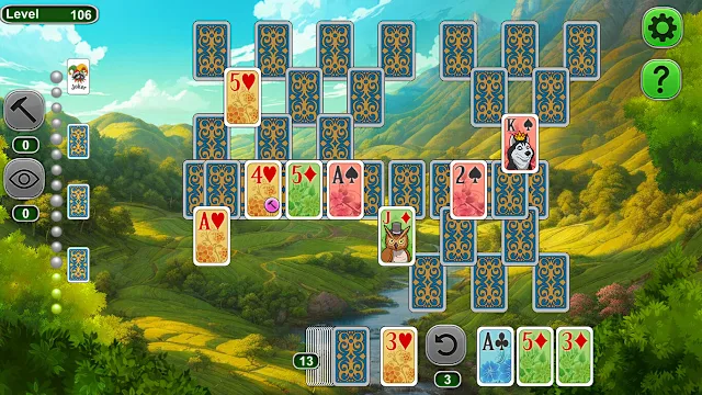Weekend Solitaire Summer Village screenshot 4