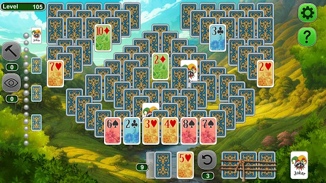 Weekend Solitaire Summer Village screenshot 3
