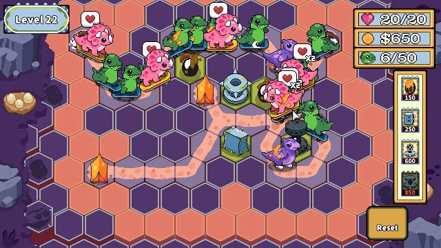 Dino Hex Trap screenshot 2