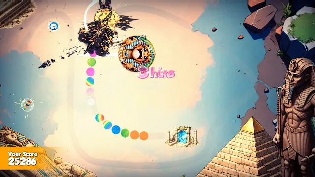 Zumba - The Pharaoh's Marble Revenge screenshot 5