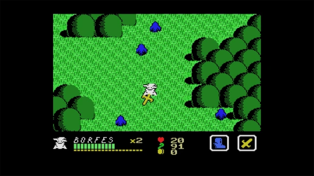 EGGCONSOLE Borfes and the Five Demons MSX screenshot 1