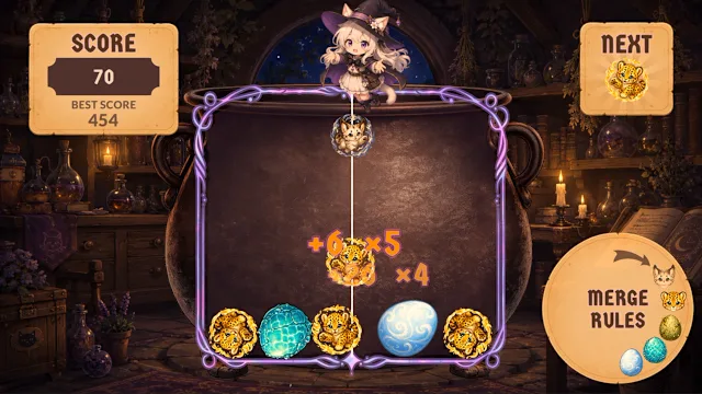 Magic Kittens Merge screenshot 4