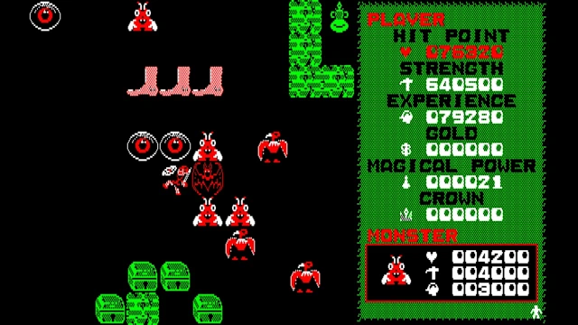 EGGCONSOLE Dragon Slayer Level 2.0 PC-8801 screenshot 4