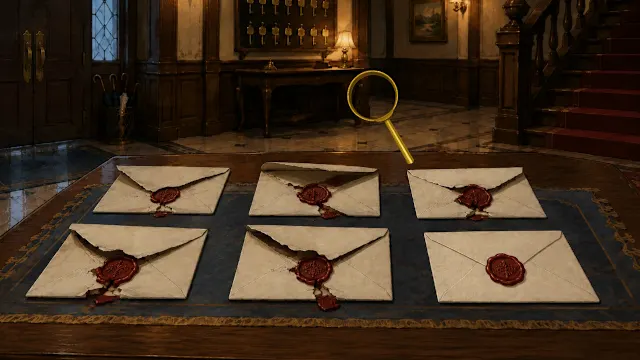 Mystery at Rainy Night Manor: The Missing Invitation screenshot 2