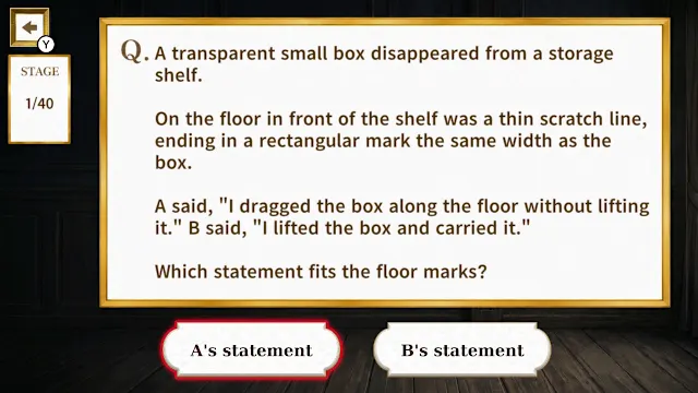 Detective Mind Training: Mystery Choices screenshot 0