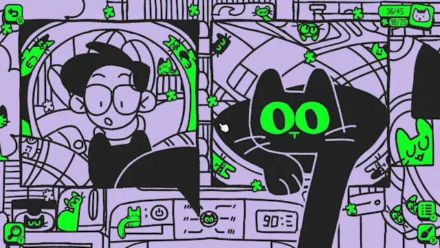 Cats Around Us: Black Cat screenshot 4