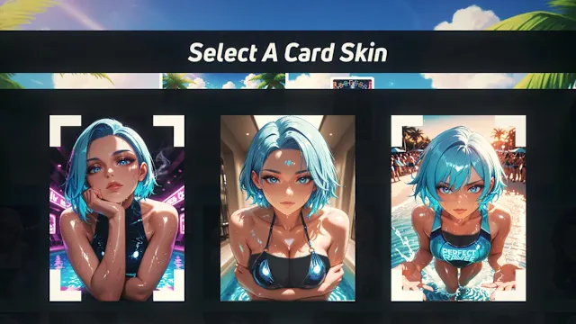 Solitaire Paradise - Anime Bikini Babes screenshot 1