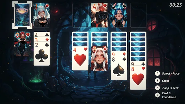 Solitaire World - Anime Waifus screenshot 1