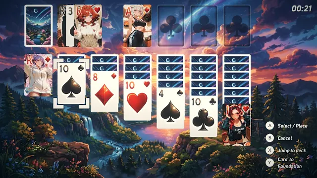Solitaire Paradise - Furry Waifus screenshot 4