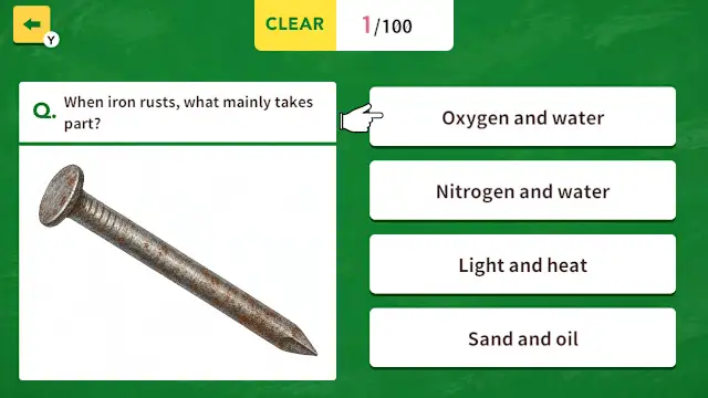 Science Trivia Quiz 100 Wonders screenshot 0