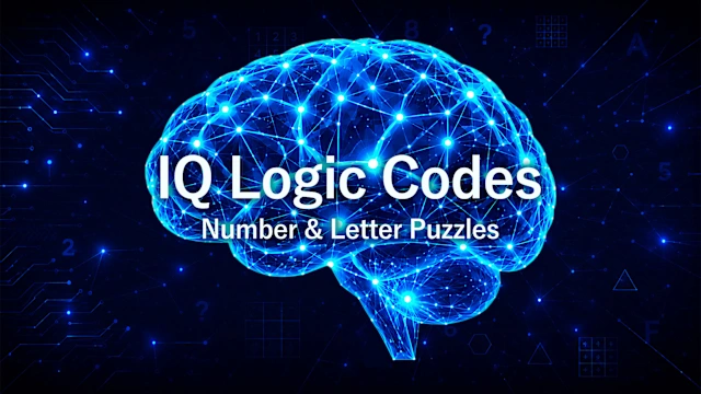 IQ Logic Codes: Number & Letter Puzzles
