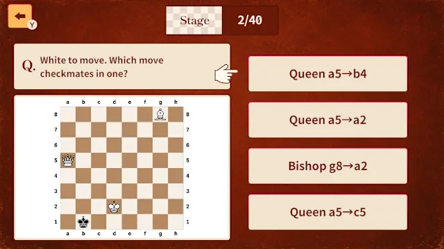 One-Move Checkmate : Chess Brain Trainer screenshot 1