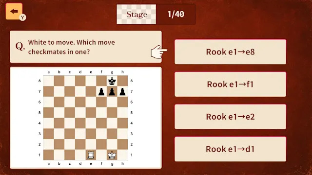 One-Move Checkmate : Chess Brain Trainer screenshot 0