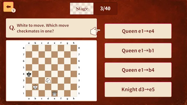 One-Move Checkmate : Chess Brain Trainer screenshot 2