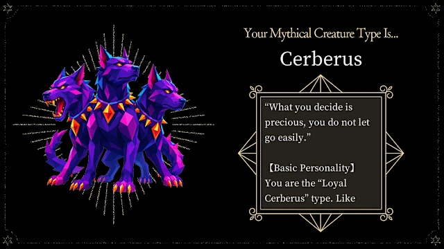 Mythical Creature Personality Quiz: 16 Types screenshot 0