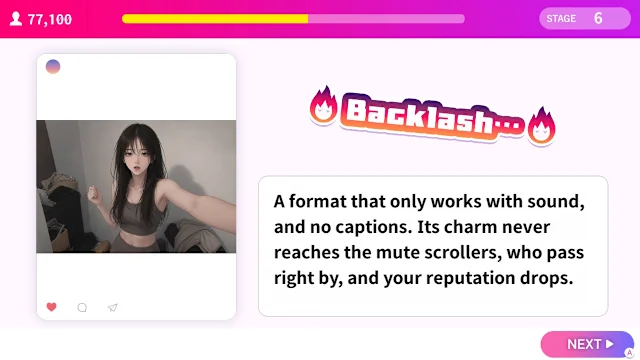 Aim for 1 Million! Influencer Dream screenshot 1