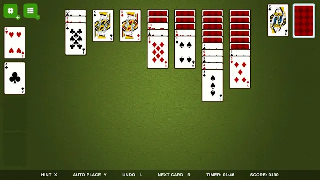 Klondike Classic screenshot 1