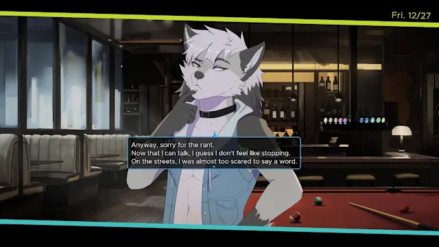 Komorebi - A Furry Visual Novel screenshot 1