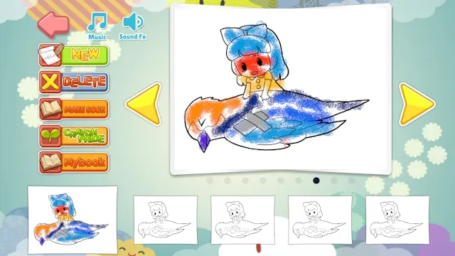 Crayon Story: Thumbelina screenshot 1