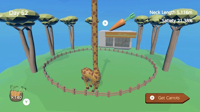 GIRAFFE RAISING GAME ~Reach for the sky~ screenshot 1