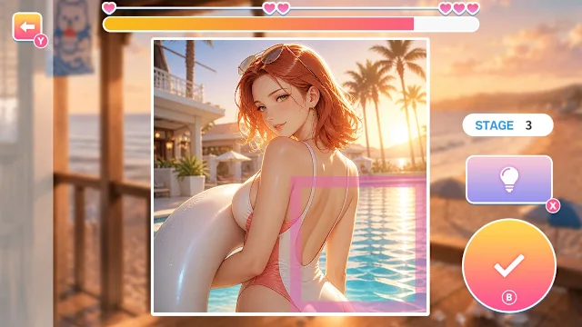 Dreamy Beauties: Heart-Pounding Illustration Puzzle screenshot 1