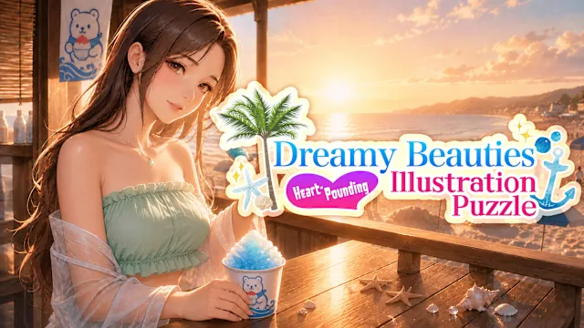 Dreamy Beauties: Heart-Pounding Illustration Puzzle
