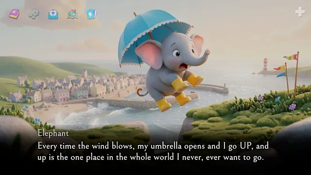 Giggleport: A Brainrot-Style Read-Along Adventure screenshot 2