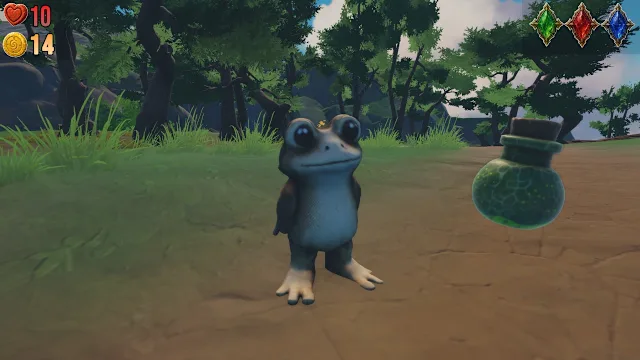 Frogborne: New Lands screenshot 3