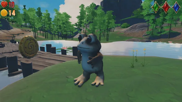 Frogborne: New Lands screenshot 1
