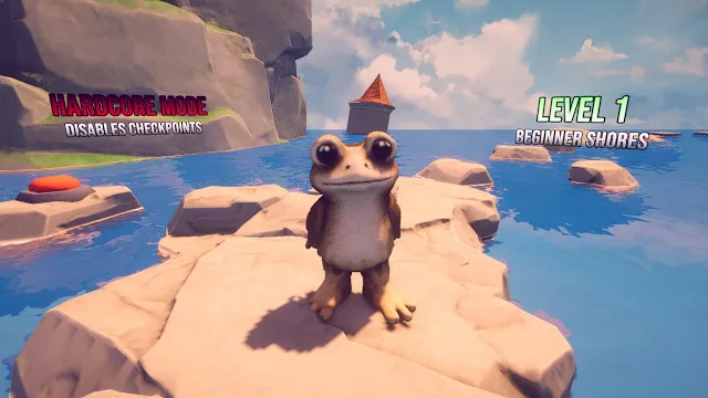 Frog Parkour Obby screenshot 0