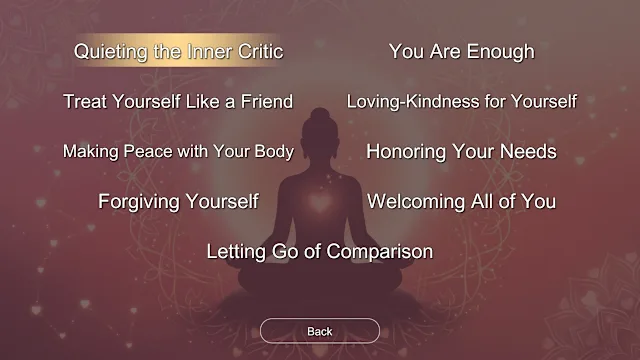 Guided Meditations - Love Yourself screenshot 5