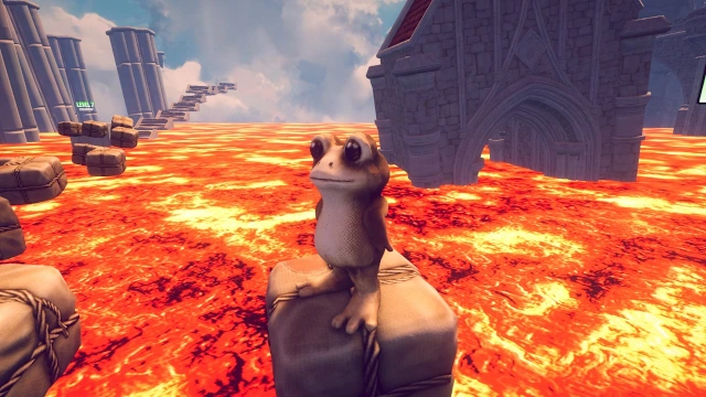Parkour Obby: Magma Run screenshot 2