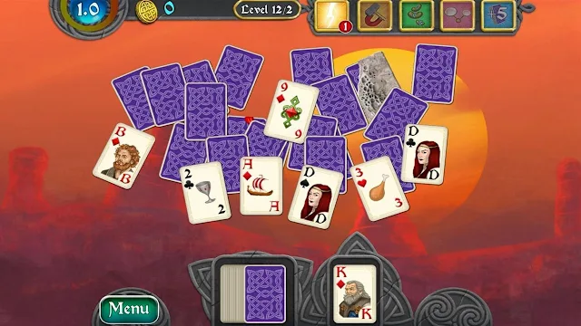 Nordic Storm Solitaire screenshot 0