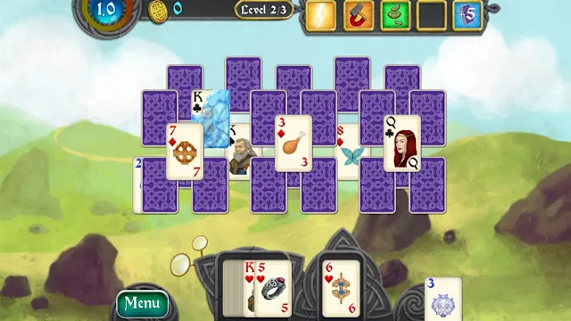 Nordic Storm Solitaire screenshot 1