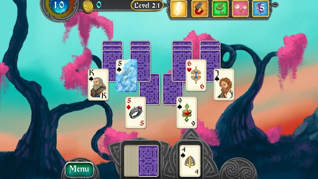 Nordic Storm Solitaire screenshot 2