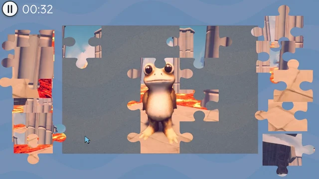 Jigsaw Puzzle: Frog screenshot 2