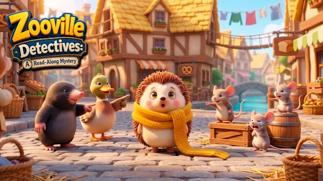 Zooville Detectives: A Read-Along Mystery