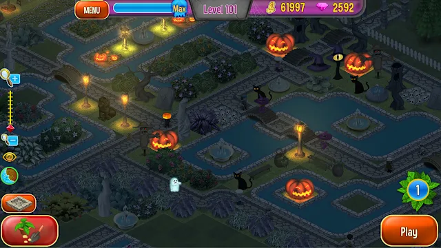 Queen's Garden: Halloween screenshot 2